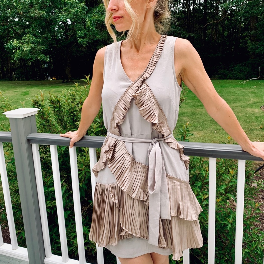 Unique Ruffle Dress
